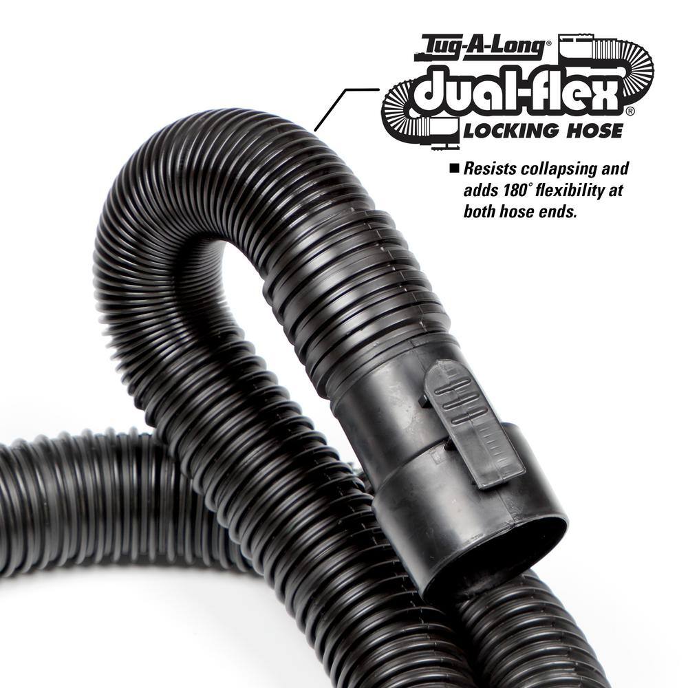 RIDGID 1-78 in. x 7 ft. Tug-A-Long Locking Vacuum Hose for RIDGID WetDry Shop Vacuums VT1720