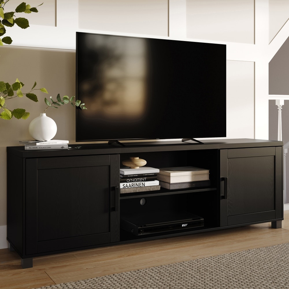 CorLiving TV Stand with Doors  TVs up to 85\