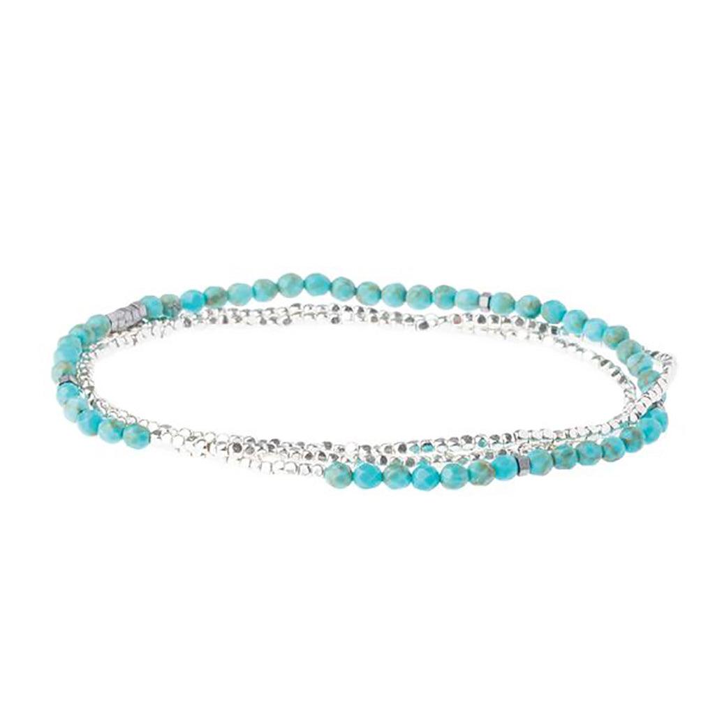 Scout Curated Wears  Delicate Stone Turquoise/Silver - Stone of the Sky