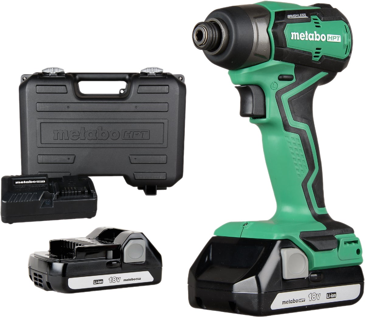 Metabo HPT 18V Lithium-Ion Sub-Compact Cordless Impact Driver 1 4 In. Hex