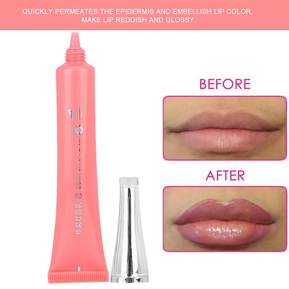 Tattoo Lip Skin Rejuvenating Color Fixing Waterproof Moisturizing Repairing Lip Glosspink