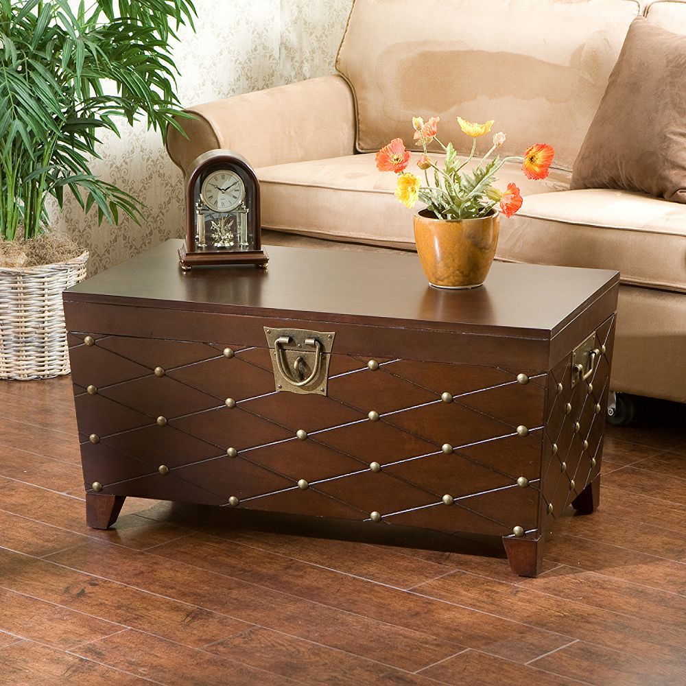 Nailhead Trunk Coffee Table