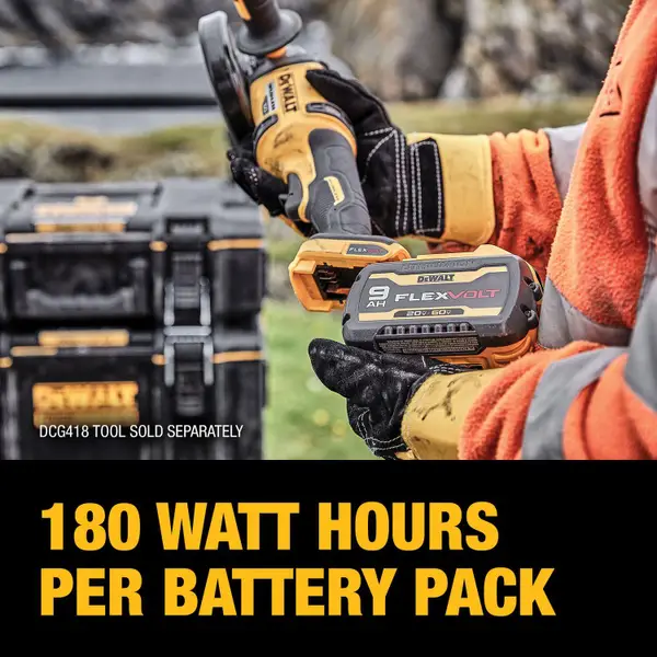 DEWALT 2-Pack 20V/60V MAX FLEXVOLT 9.0 Ah Batteries