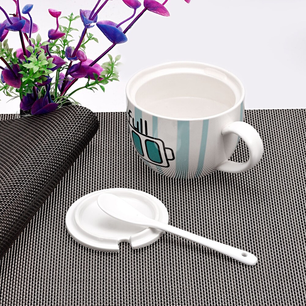 Place Mats  450x300mm Table Mats Set of 8 PVC Washable Woven Placemat