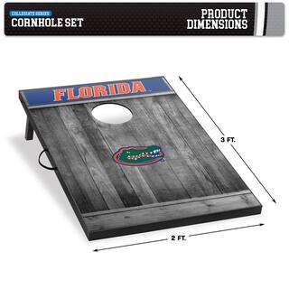 Wild Sports Florida Gators 24 in. W x 36 in. L Cornhole Bag Toss 1-16023-GW600WD