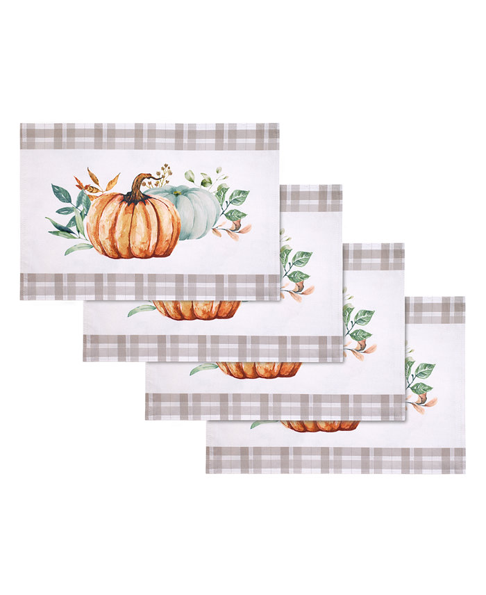 Avanti Grateful Patch Set of 4 Placemats