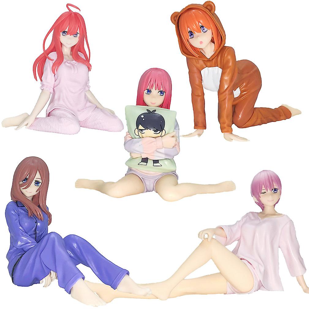 5pcs Pajamas Quintuplets Figure Toy Model