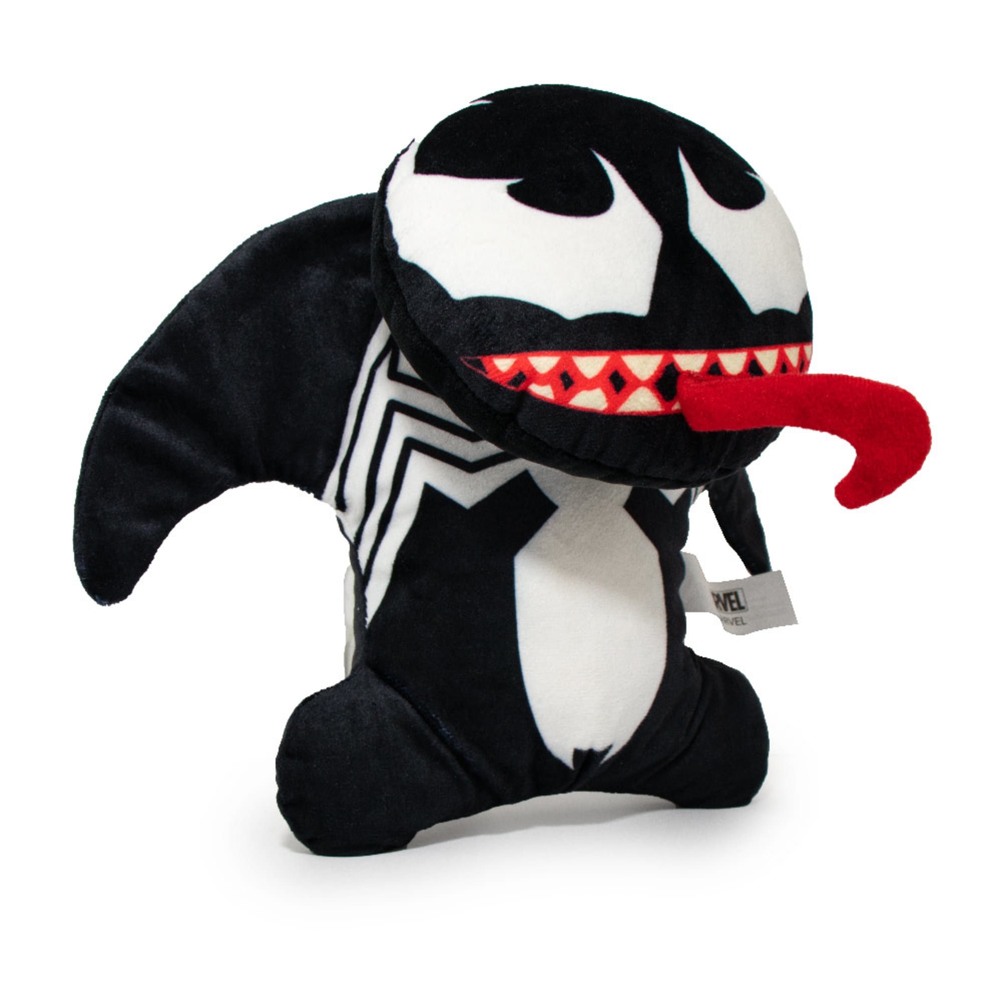 Buckle-Down Marvel Venom Kawaii Standing Pose Plush Squeaker Dog Toy， Medium