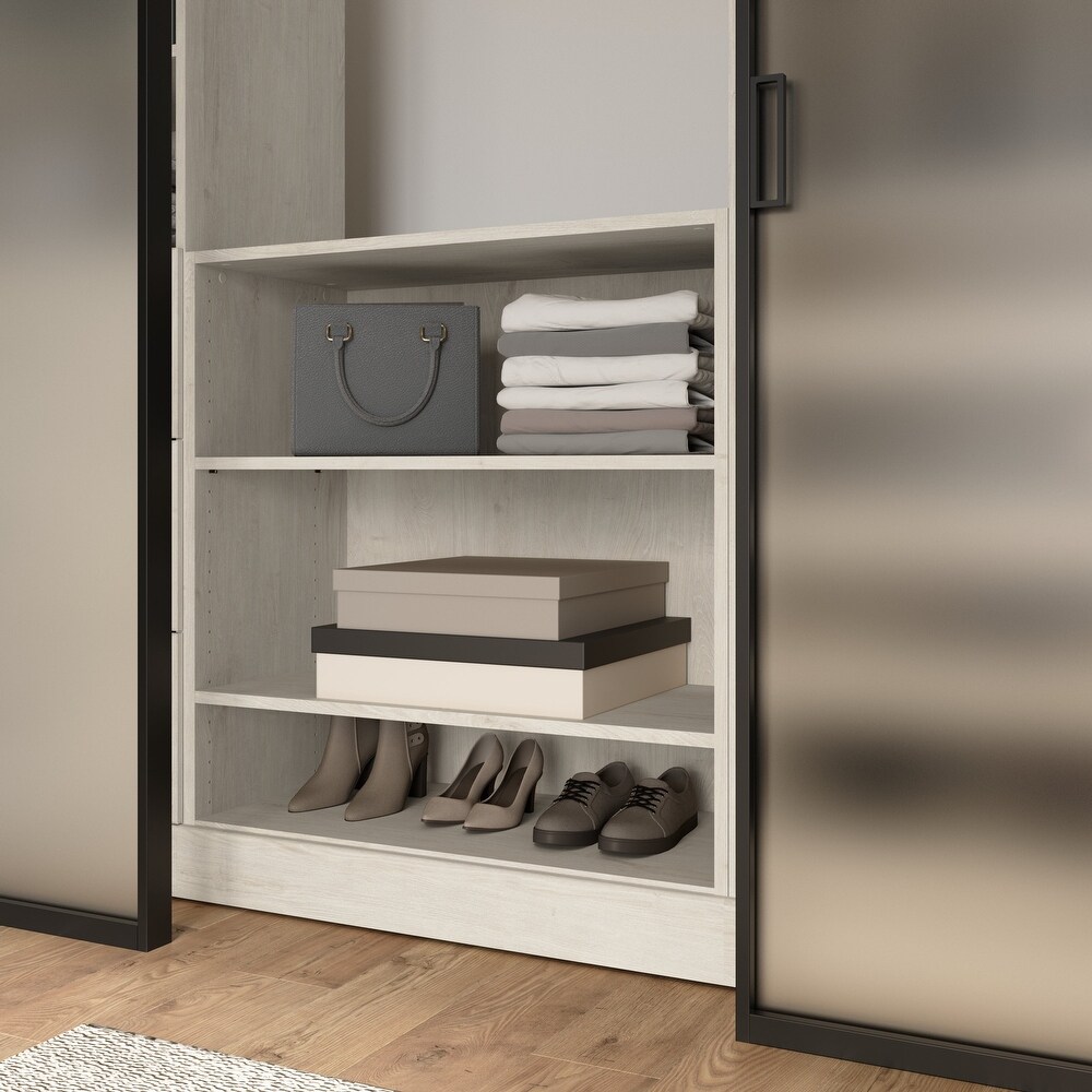 Versatile 36W Low Small Closet Organizer by Bestar