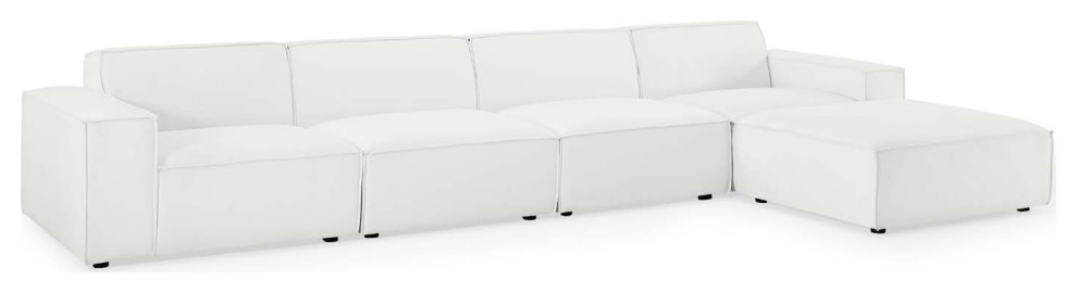 Restore 5 Piece Sectional Sofa   Transitional   Sectional Sofas   by Homesquare  Houzz