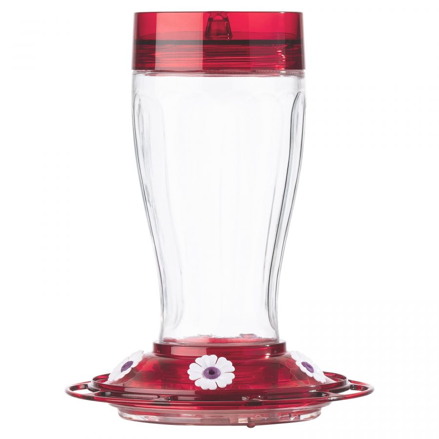 More Birds Big Gulp Glass Hummingbird Feeder 40 oz capacity Pack of 3