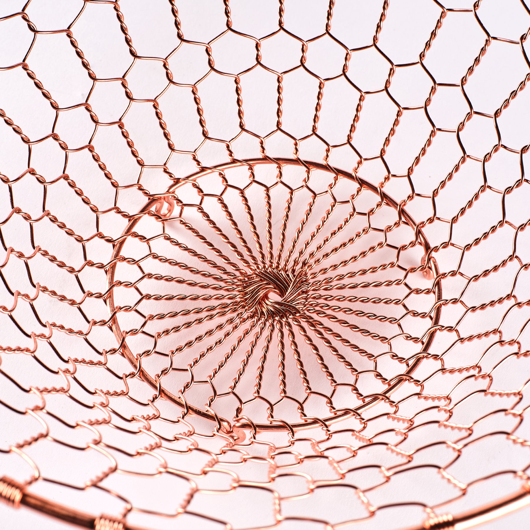 Copper Wave Basket