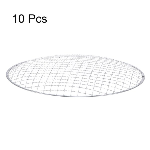 10pcs Round BBQ Grill Net 10.6