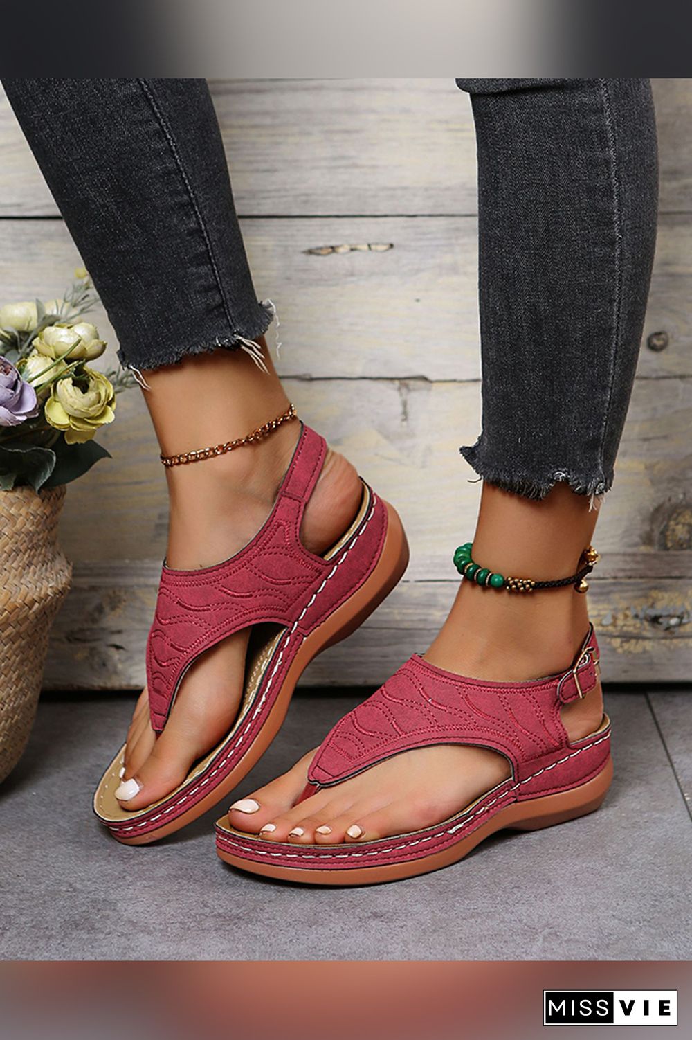 Summer Women Sandals With Buckle Wholesale