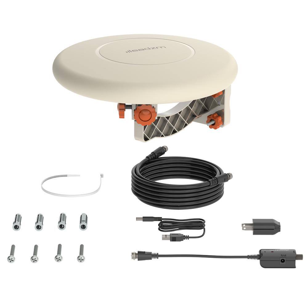 Winado HDTV Antenna Amplified Digital TV Antenna 150 Miles Range 360-Degree Rotation Outdoor 368942091358