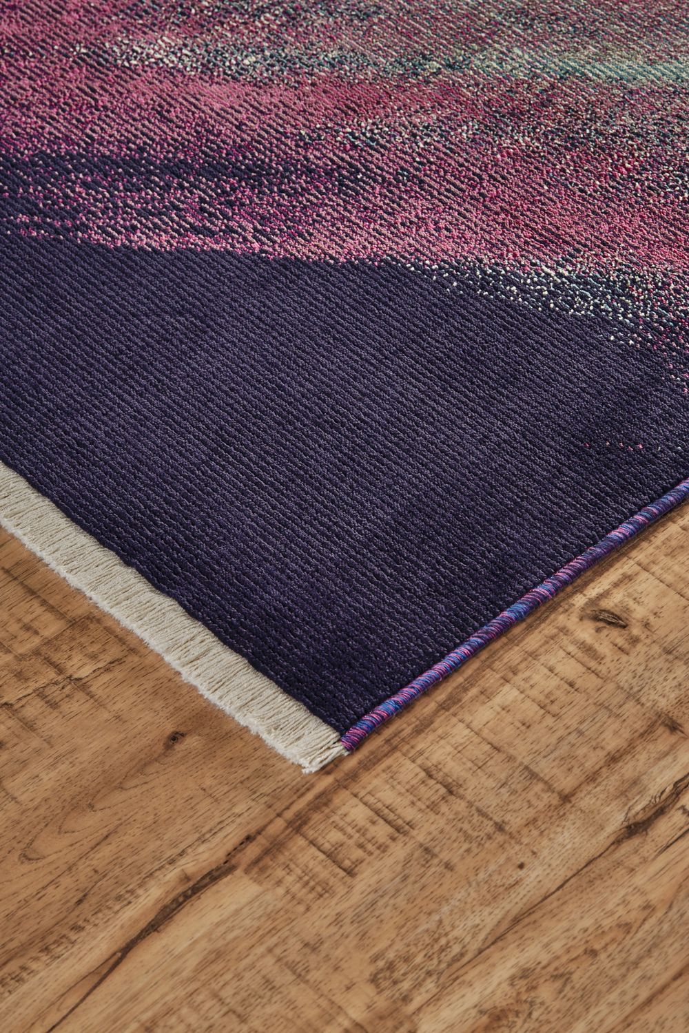 Tessina Purple and Red Rug by BD Fine