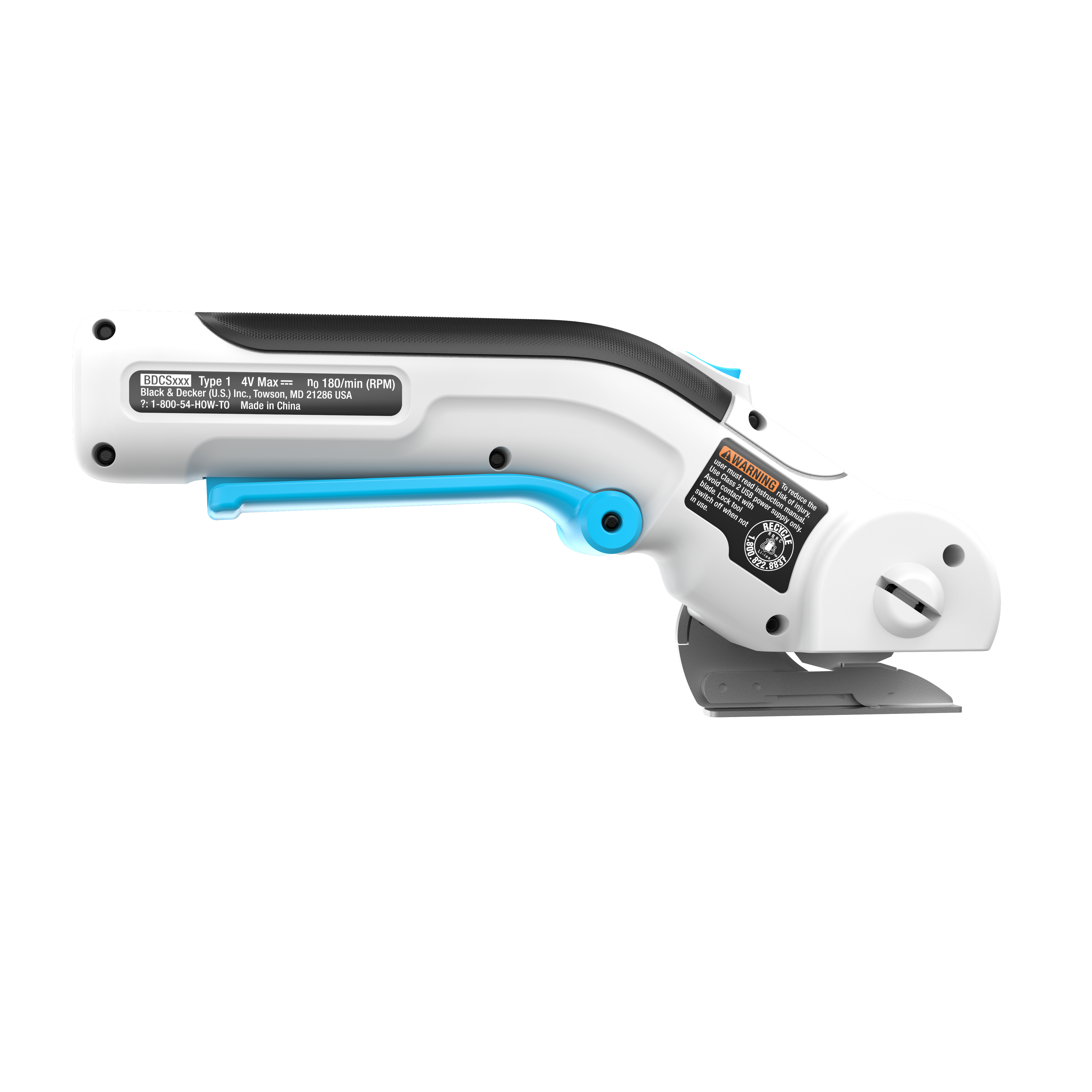 4V MAX* Cordless Rotary Cutter, USB Rechargeable