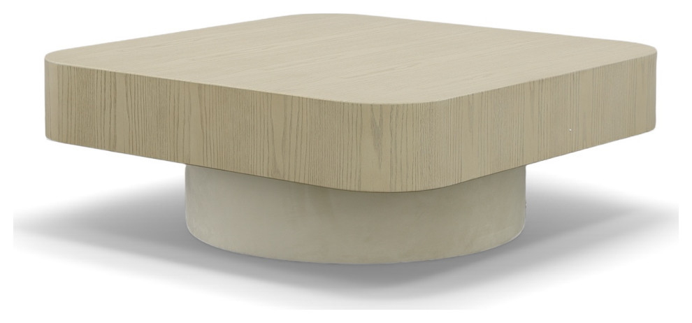 Modrest Teller Modern Square Coffee Table   Transitional   Coffee Tables   by Vig Furniture Inc.  Houzz