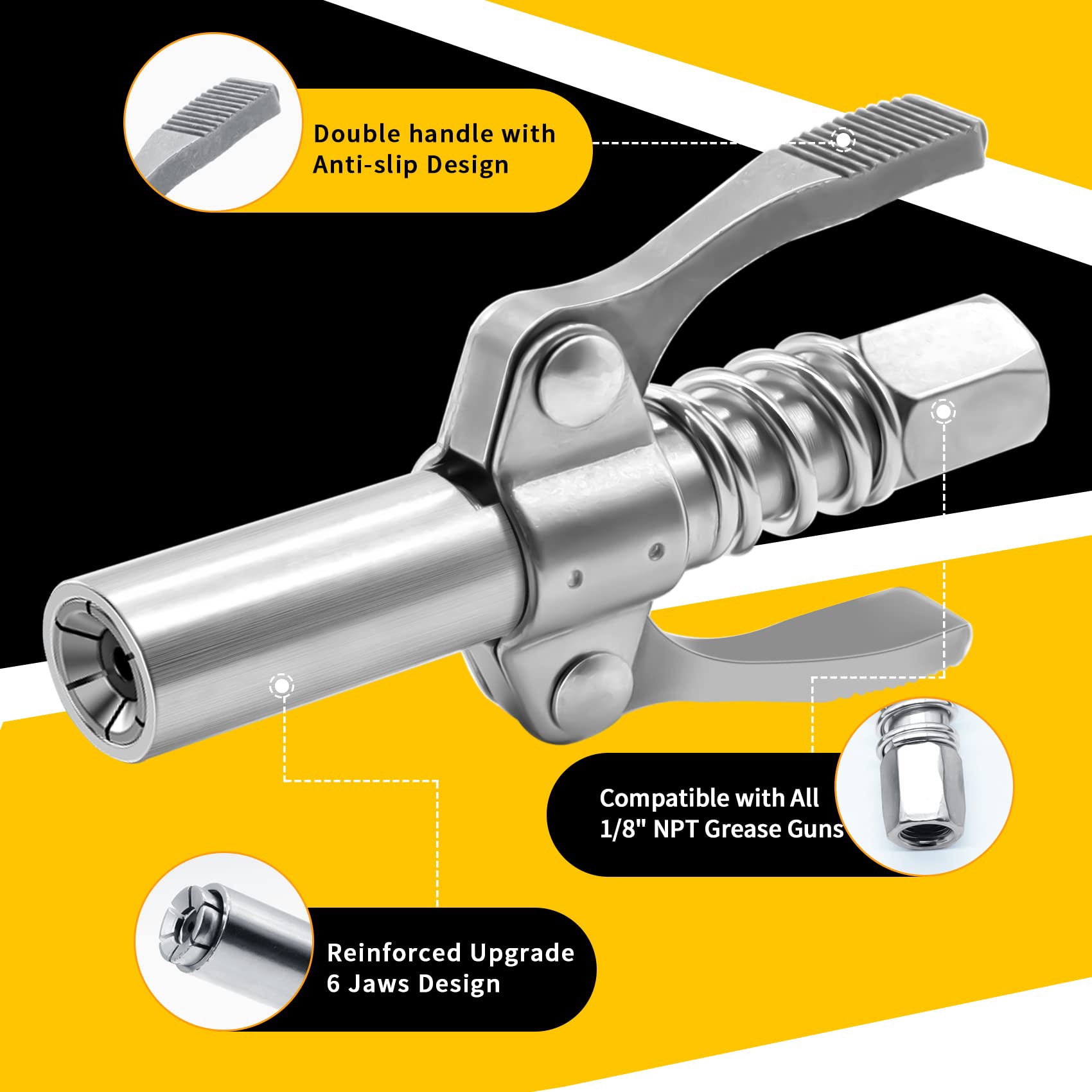 Double Handle Locking Pliers Type Oil Injection Nozzle Double Handle Gear High-Pressure Oil Injection Nozzle