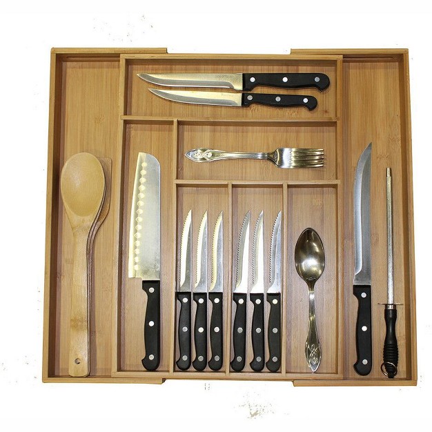 Oceanstar 5 Piece Expandable Drawer Utensil Organizer Set