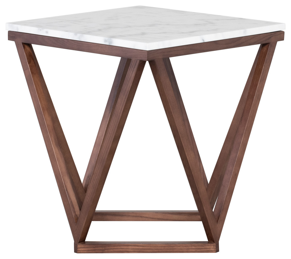 Jasmine Side Table  Walnut   Side Tables And End Tables   by Nuevo  Houzz