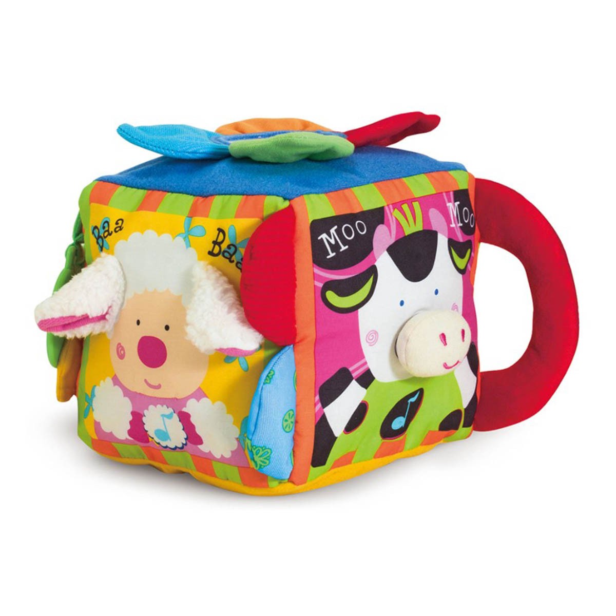 Melissa and Doug Musical Farmyard Cube Learning Toys