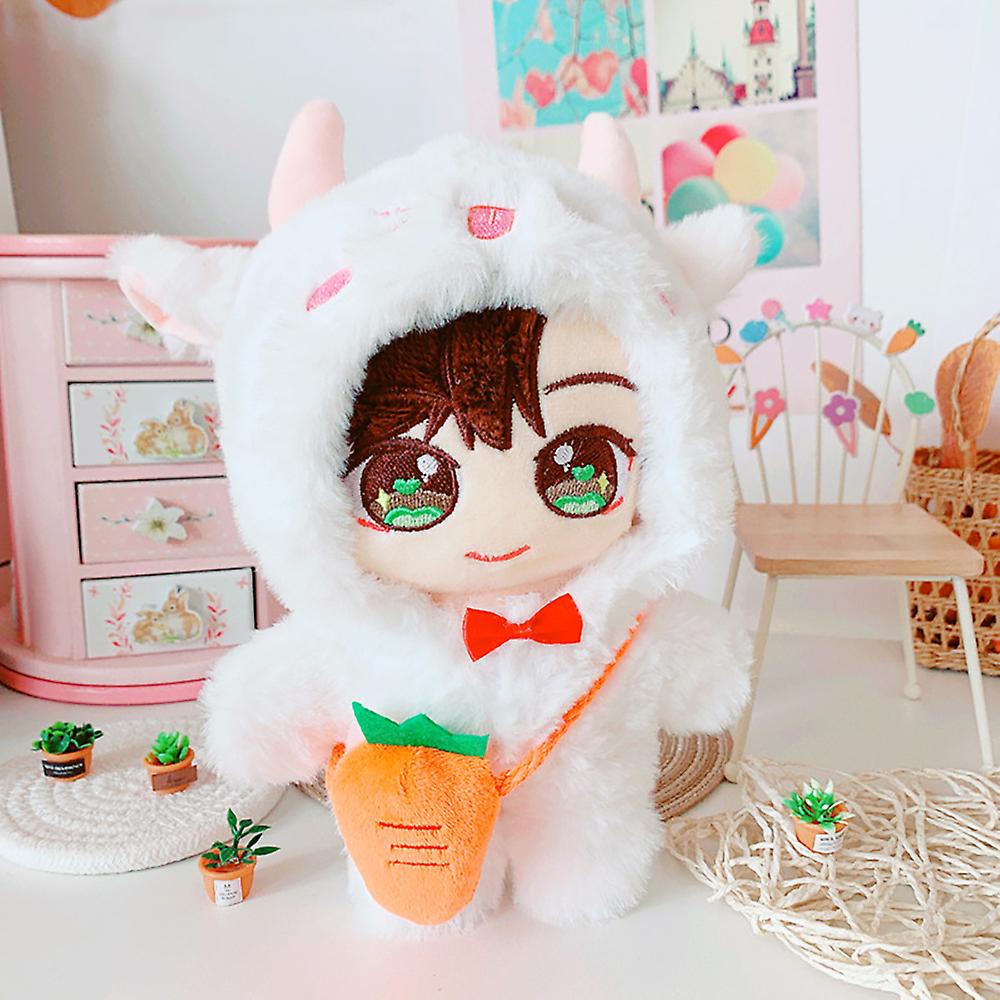 8in Doll Dressup Onesies Backpack 20cm Plush Doll Clothes