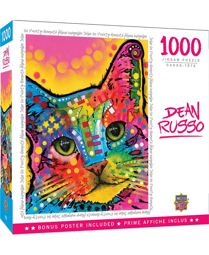 MasterPieces Puzzles Dean Russo - So Puuurty 1000 Piece Puzzle By Dean Russo