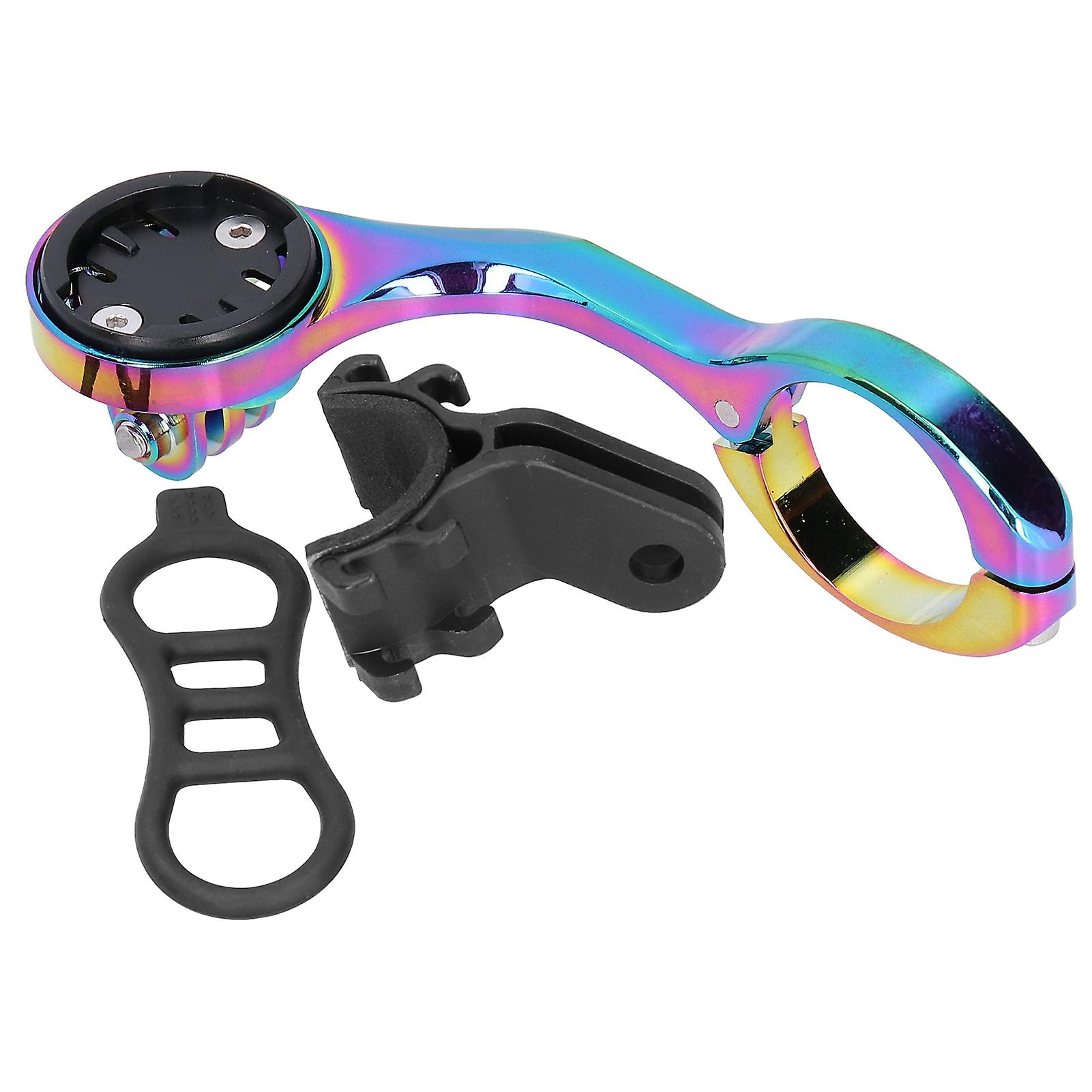 Colorful Electroplating Bike Computer Extended Bracket Holder Aluminium Alloy Support