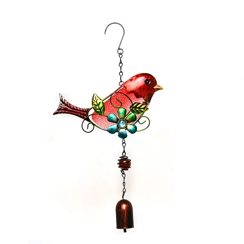 Factory Supply Natural Bird Feeder Drop Garden Garden MultiColor Wind Chimes