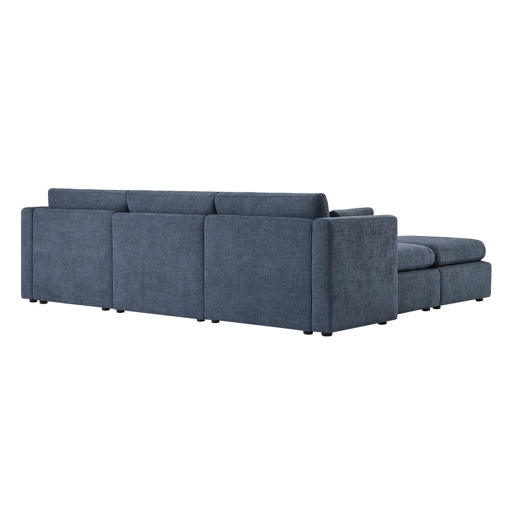 Celia Oversized Modular Sectional Fabric Sofa Set