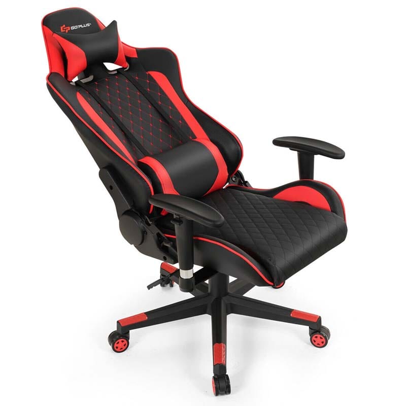 Massage Gaming Chair Recliner, Ergonomic High Back Full Adjustable Gamer Racing Chair Swivel Office Chair with Lumbar Support & Headrest