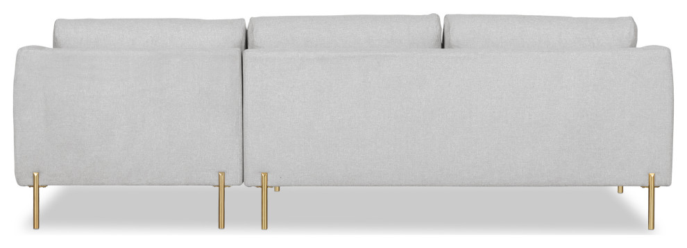 Poly and Bark Lissie Right Sectional Sofa   Contemporary   Sectional Sofas   by Edgemod Furniture  Houzz