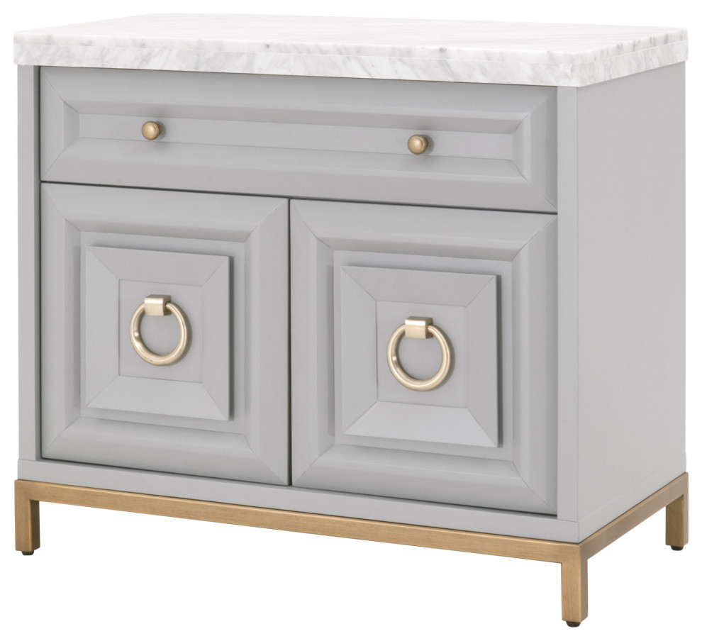 Azure Carrera Media Chest   Contemporary   Media Cabinets   by Essentials for Living  Houzz