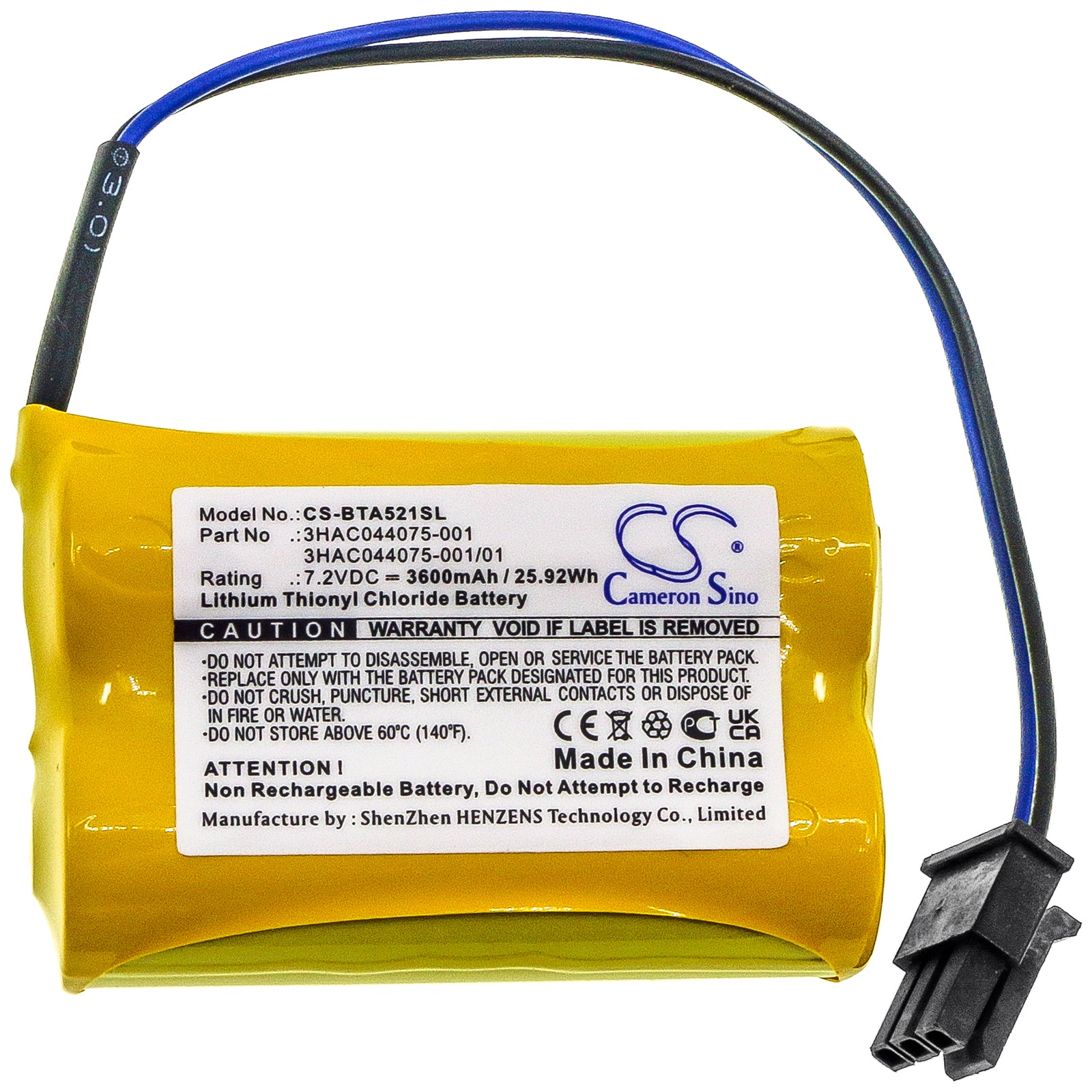 ABB 1SAP180300R0001 3HAB 99991 3HAB20381 3HAC044 Replacement Battery BatteryClerkcom PLC