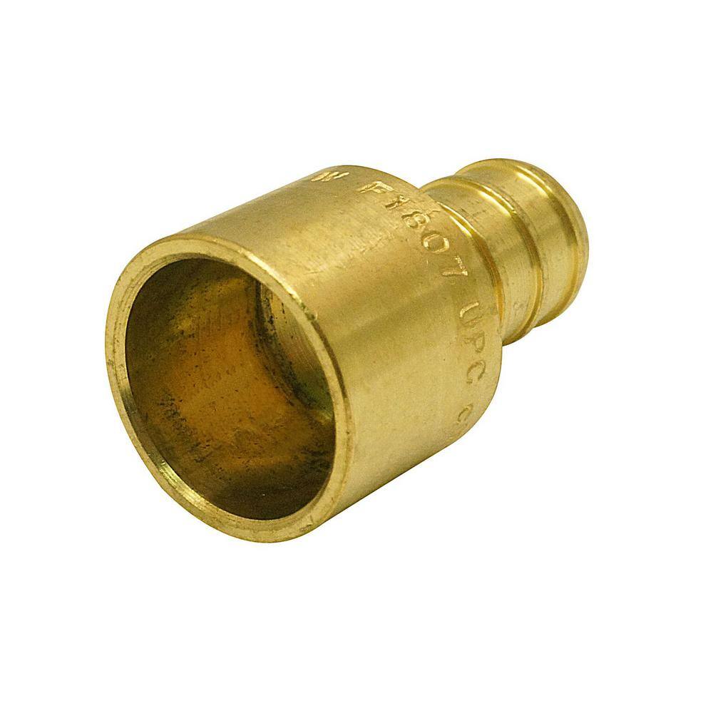 Apollo 12 in. Brass PEX-B Barb x 12 in. Female Copper Sweat Adapter APXFS1212