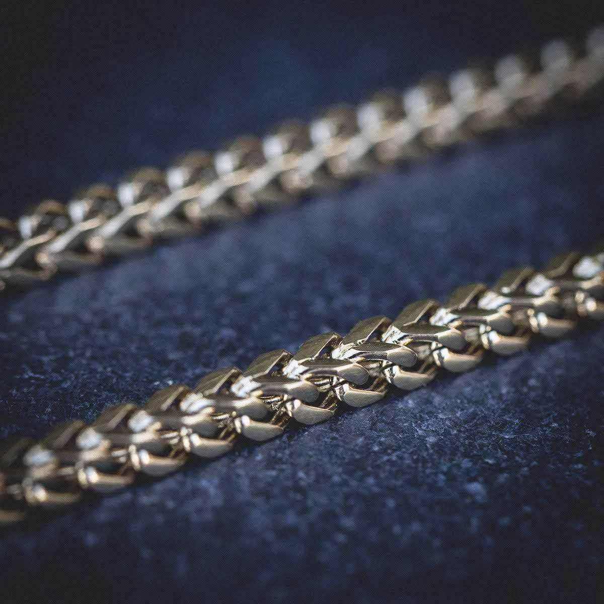 Franco Chain in Yellow Gold - 3mm