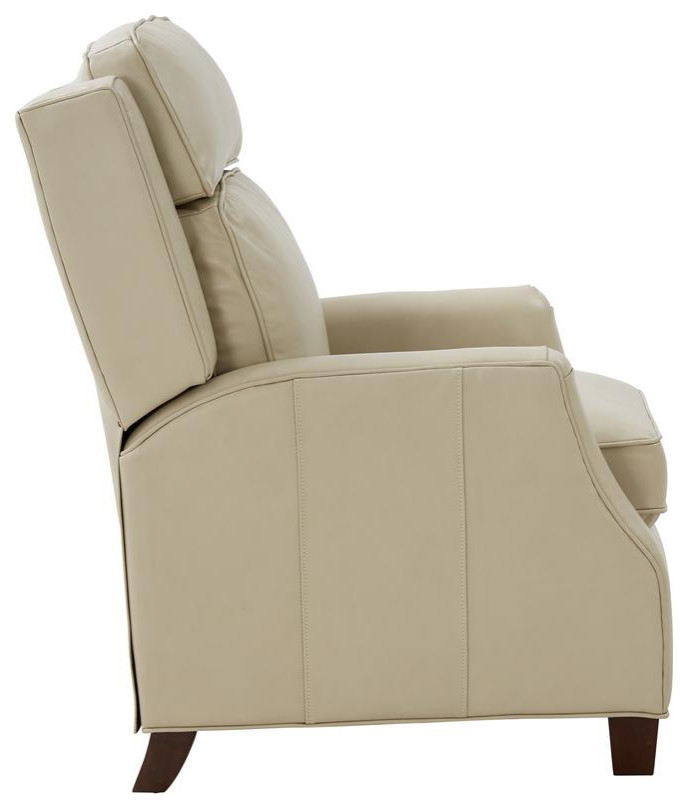 7 4582 Nixon Recliner  Parchment   Contemporary   Recliner Chairs   by BisonOffice  Houzz