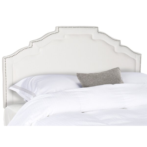 SAFAVIEH Alexia White Headboard (King) - - 16391343