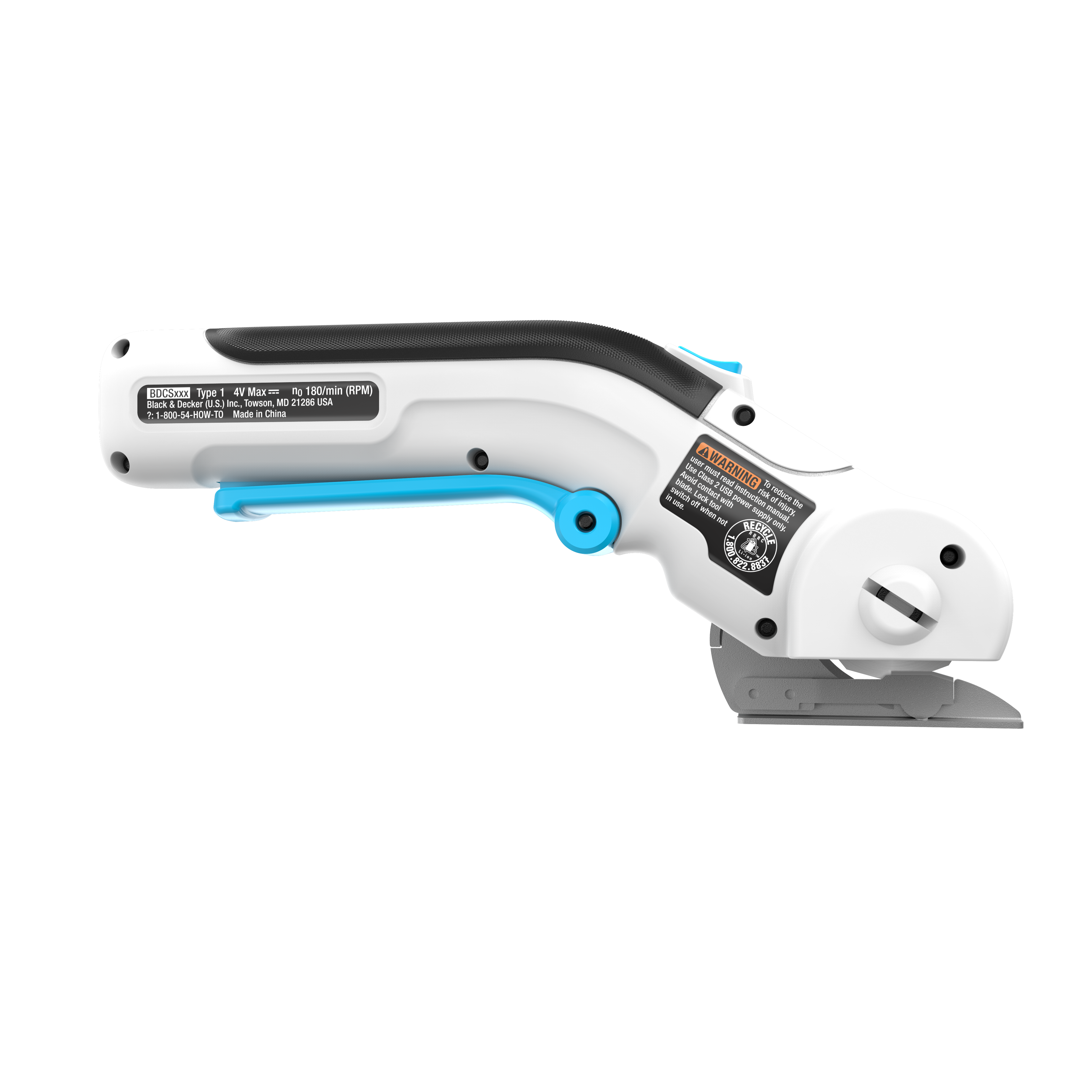 4V MAX* Cordless Rotary Cutter, USB Rechargeable