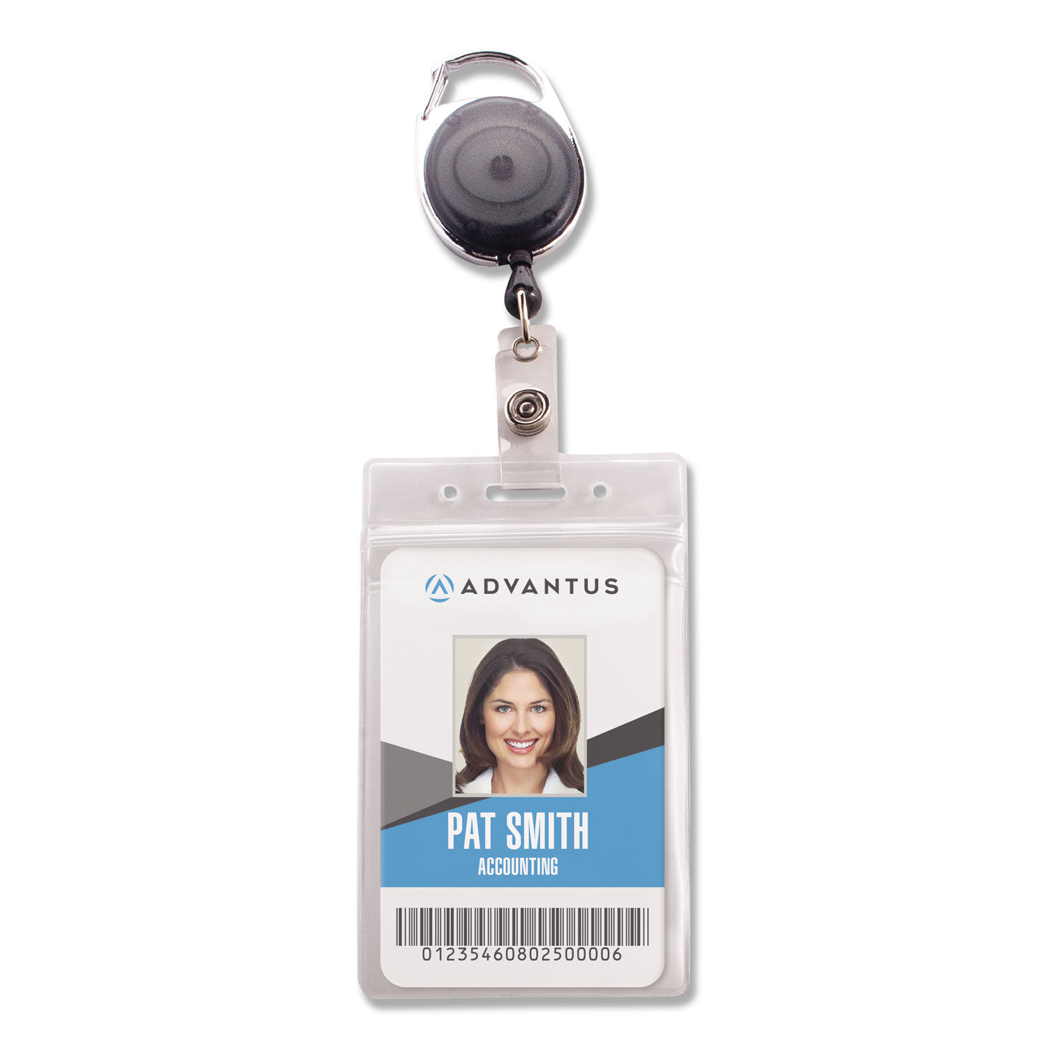 Resealable ID Badge Holders with 30