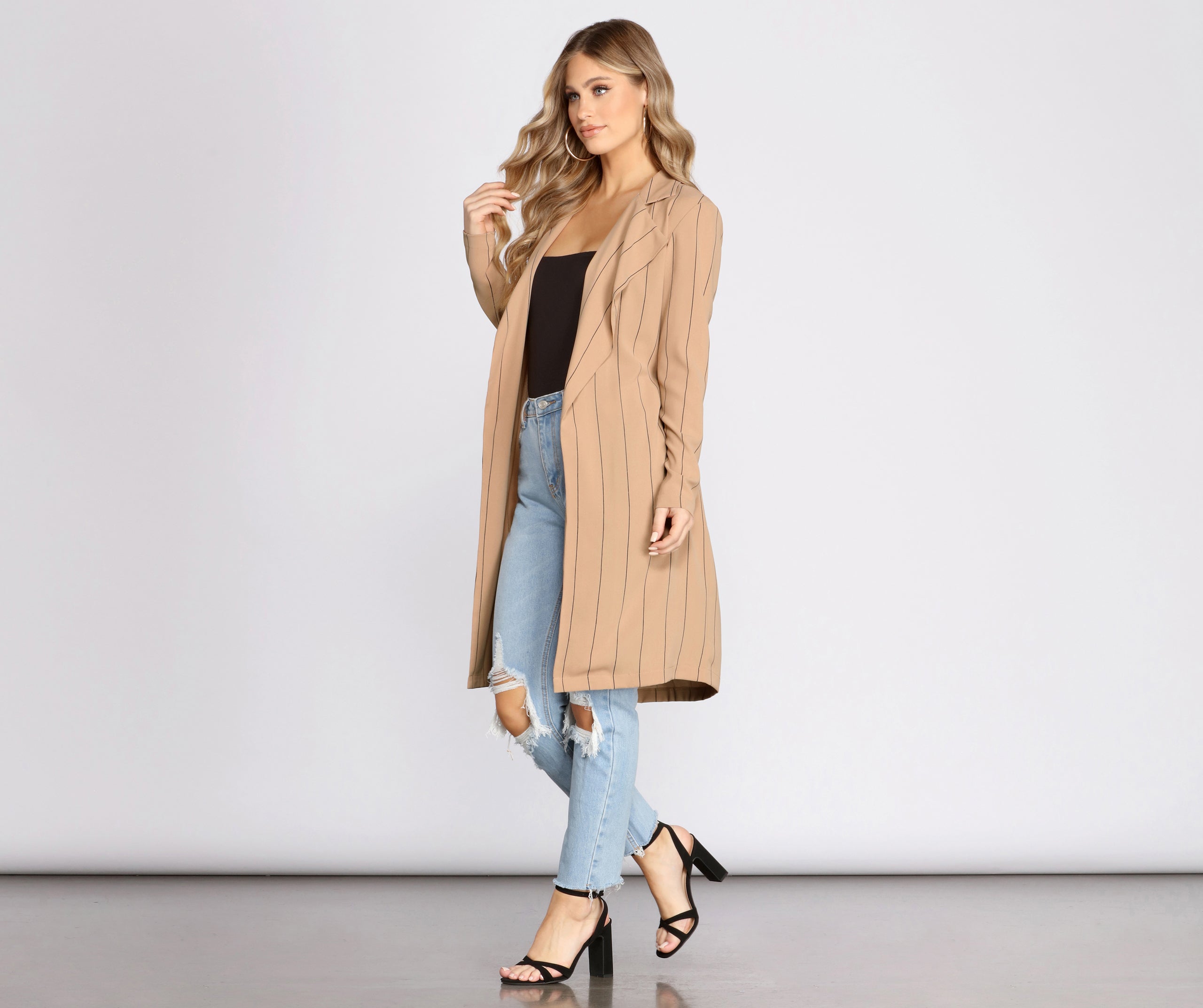 Stripe A Pose Trench