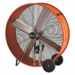 Commercial Electric 42 in. Heavy Duty Belt Drive Drum Fan BF42BDCE