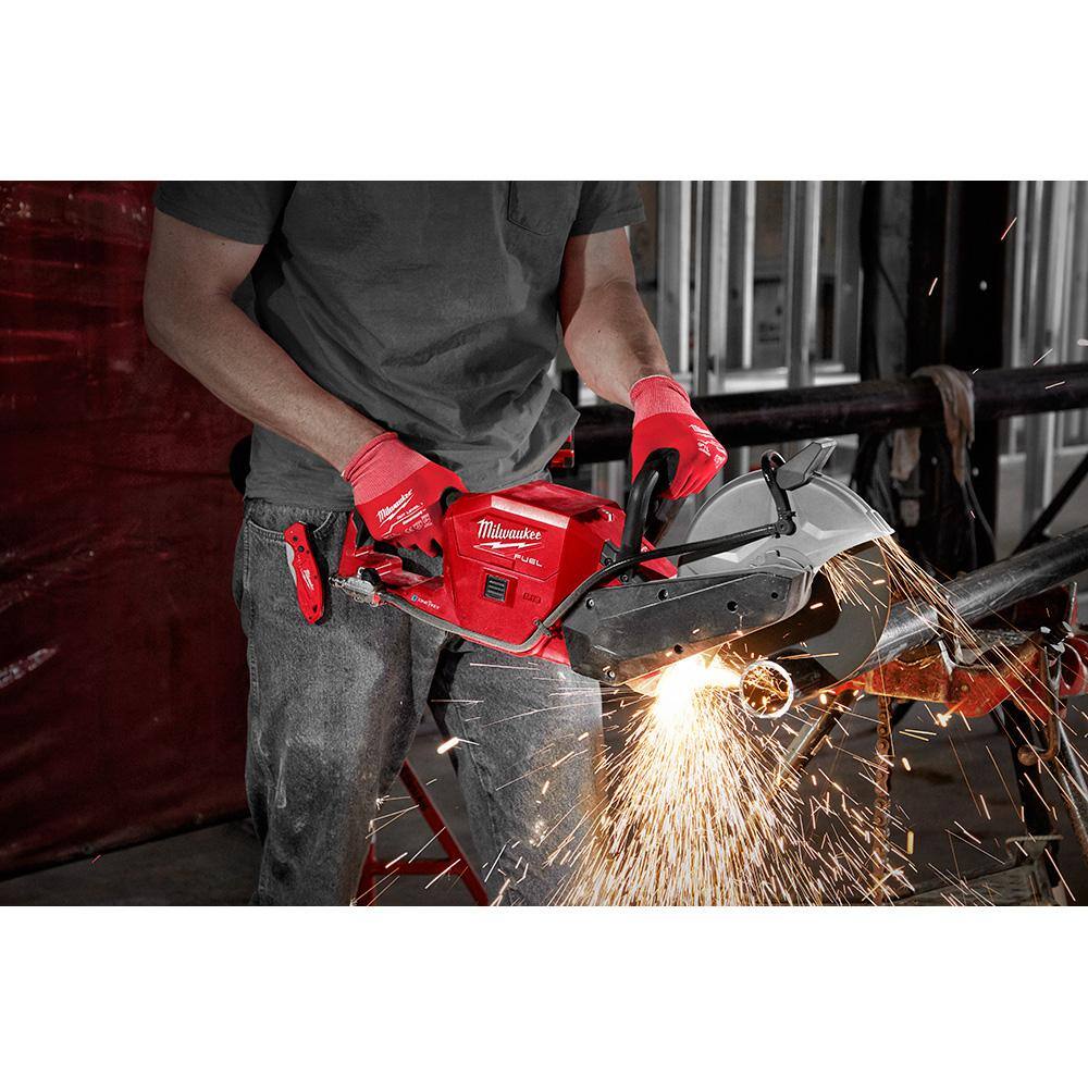 MW MX FUEL Li-Ion Cordless 1-18 in. Breaker Kit with M18 FUEL ONE-KEY 18-Volt Li-Ion Brushless 9 in. Cut Off Saw Kit MXF368-1XC-2786-22HD