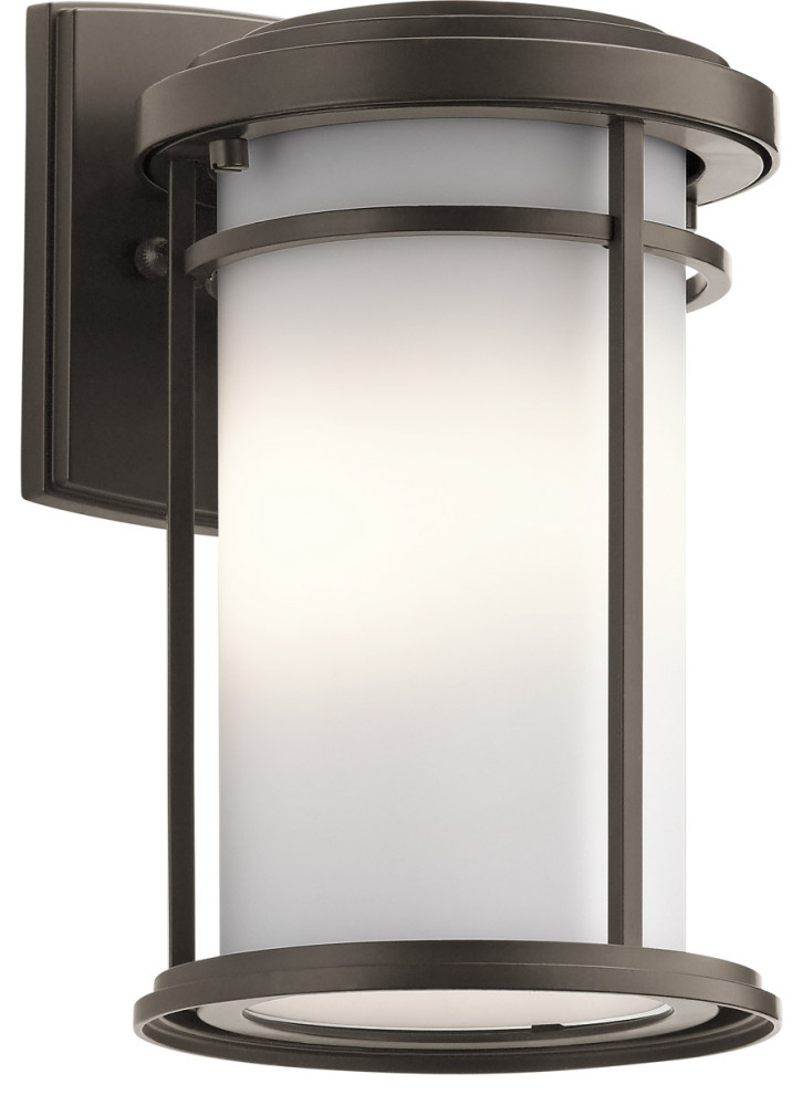 Toman 1 Light Outdoor Wall Light  Olde Bronze  Incandescent   Transitional   Outdoor Wall Lights And Sconces   by Buildcom  Houzz