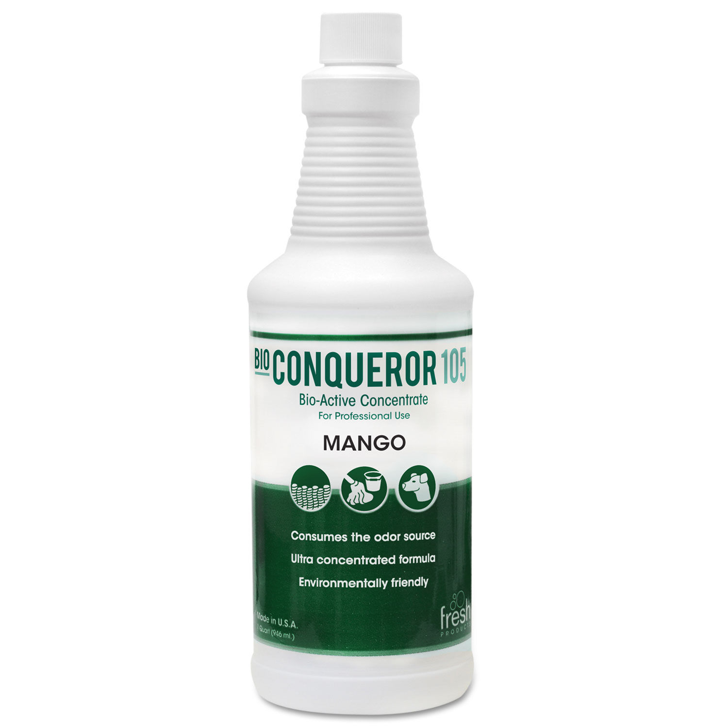 Bio Conqueror 105 Enzymatic Odor Counteractant Concentrate by Fresh Products FRS1232BWBMG