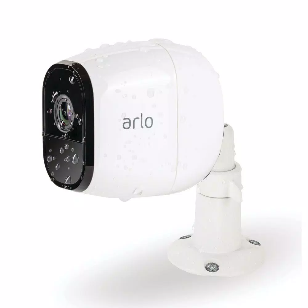 Wasserstein White Security Wall Mount for Arlo/Arlo Pro (6-Pack) and#8211; XDC Depot