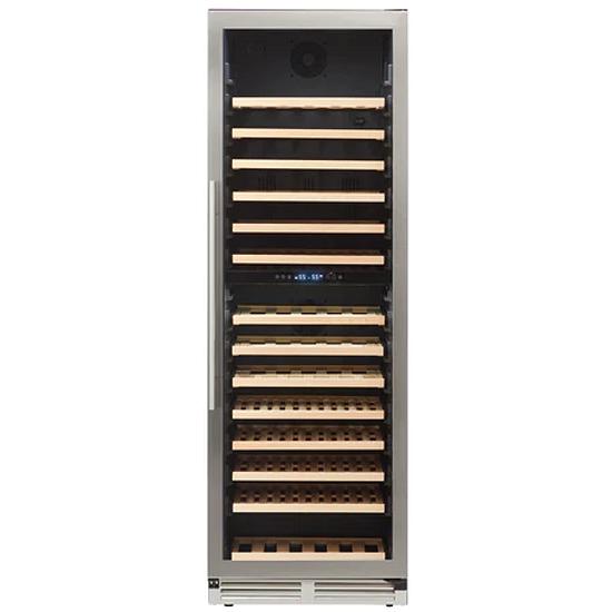 Avanti 154-Bottle Designer Series Wine Cooler With Dual-Zone WCD165DZ3S