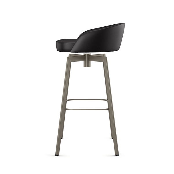 Amisco Cruz Swivel Counter and Bar Stool