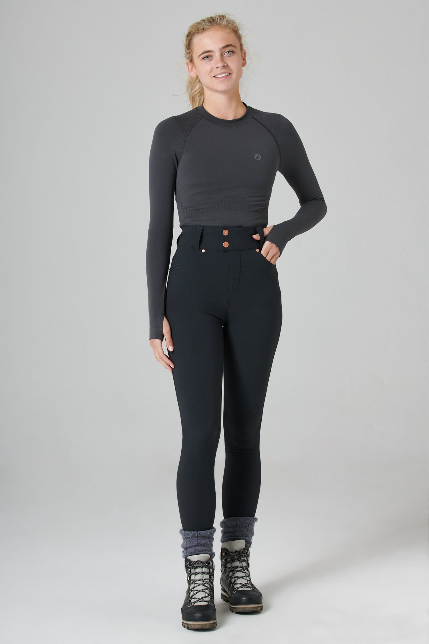 The Shape Skinny Outdoor Trousers - Black